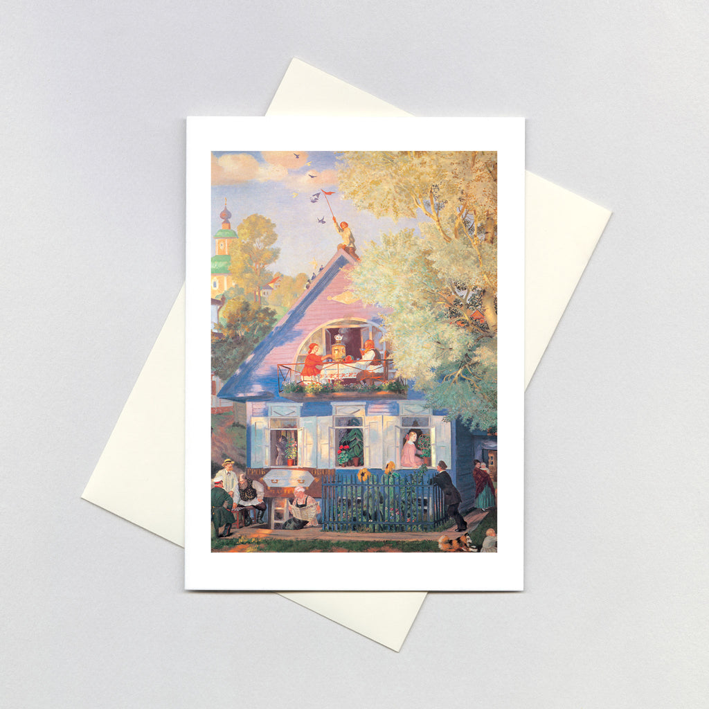 Home Is Best - Home & Hearth Greeting Card