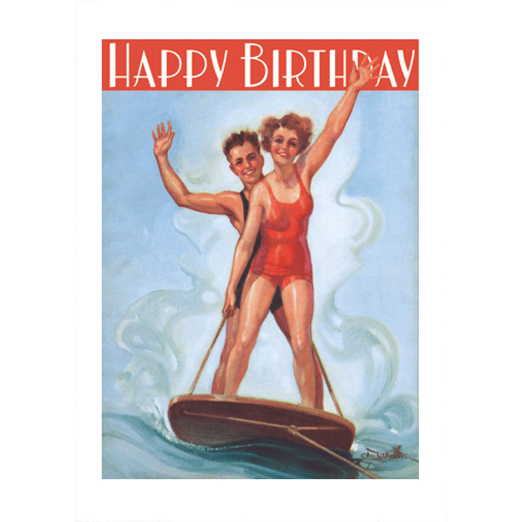 Wakeboarding - Birthday Greeting Card
