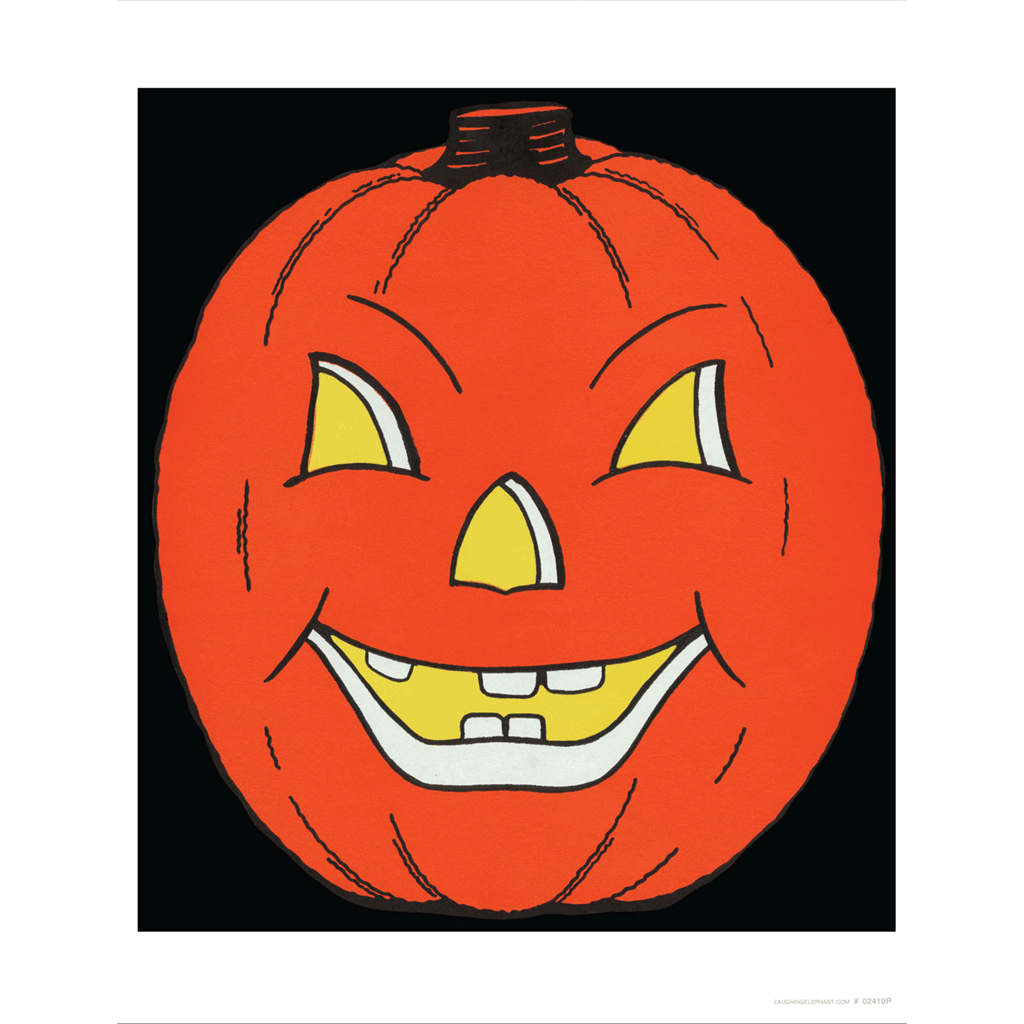 Jack-o-Lantern - Halloween Art Print