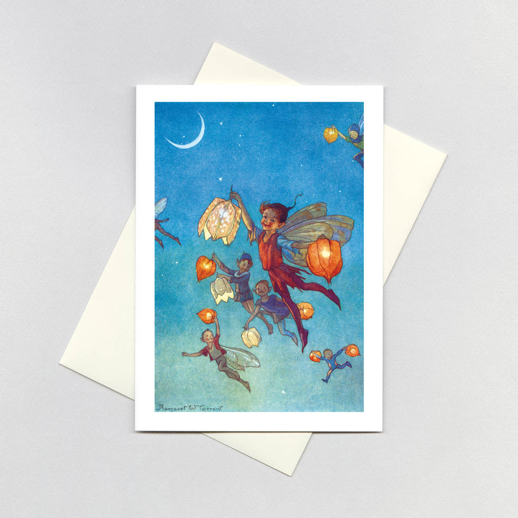 Fairy Lanterns - Fairies Greeting Card