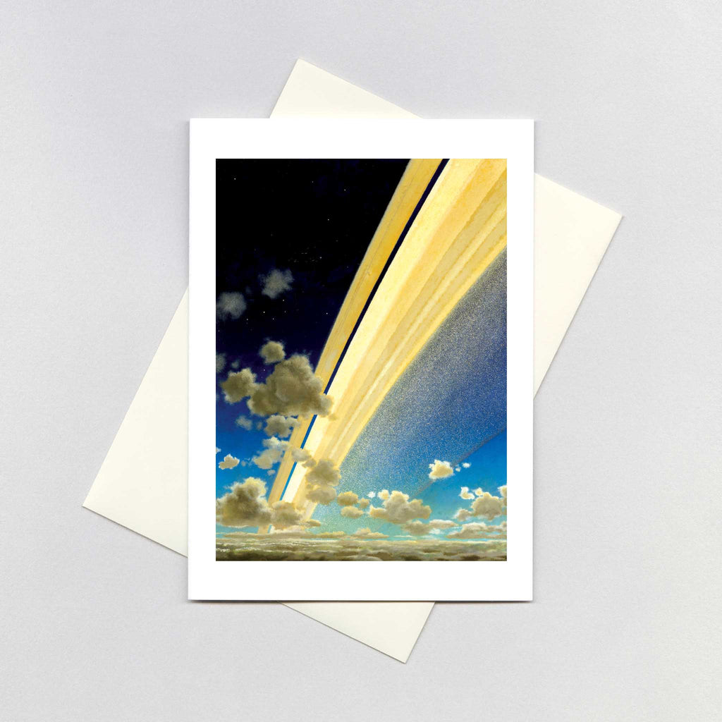 Great Sunbeam with Clouds  - Sympathy Greeting Card