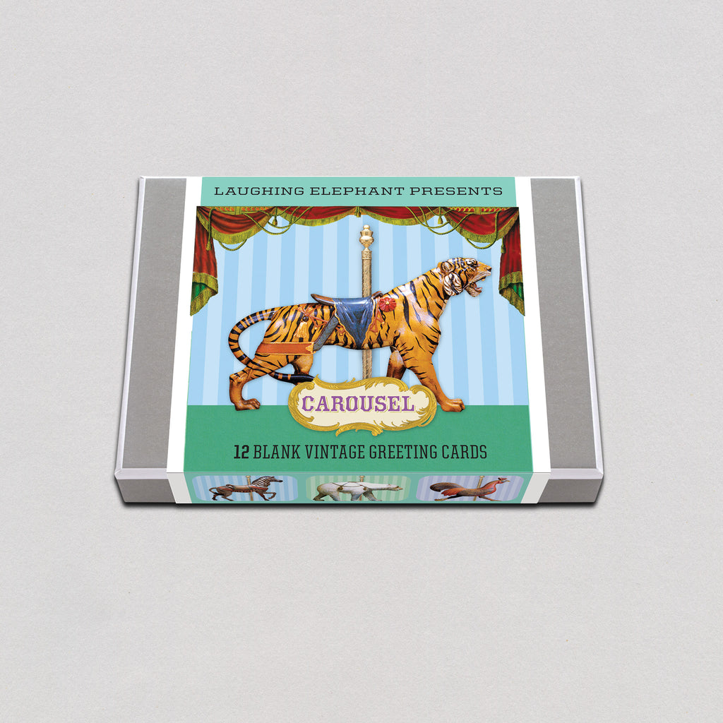Carousel Animals - Everyday Boxed Greeting Cards