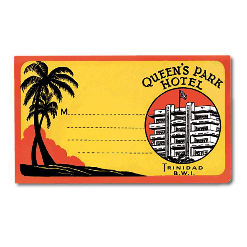 Sunny Climes - Travel Label Sticker Box