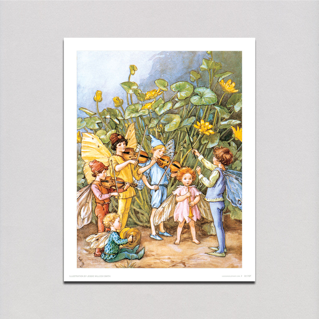 Fairy Orchestra - Fairies Art Print