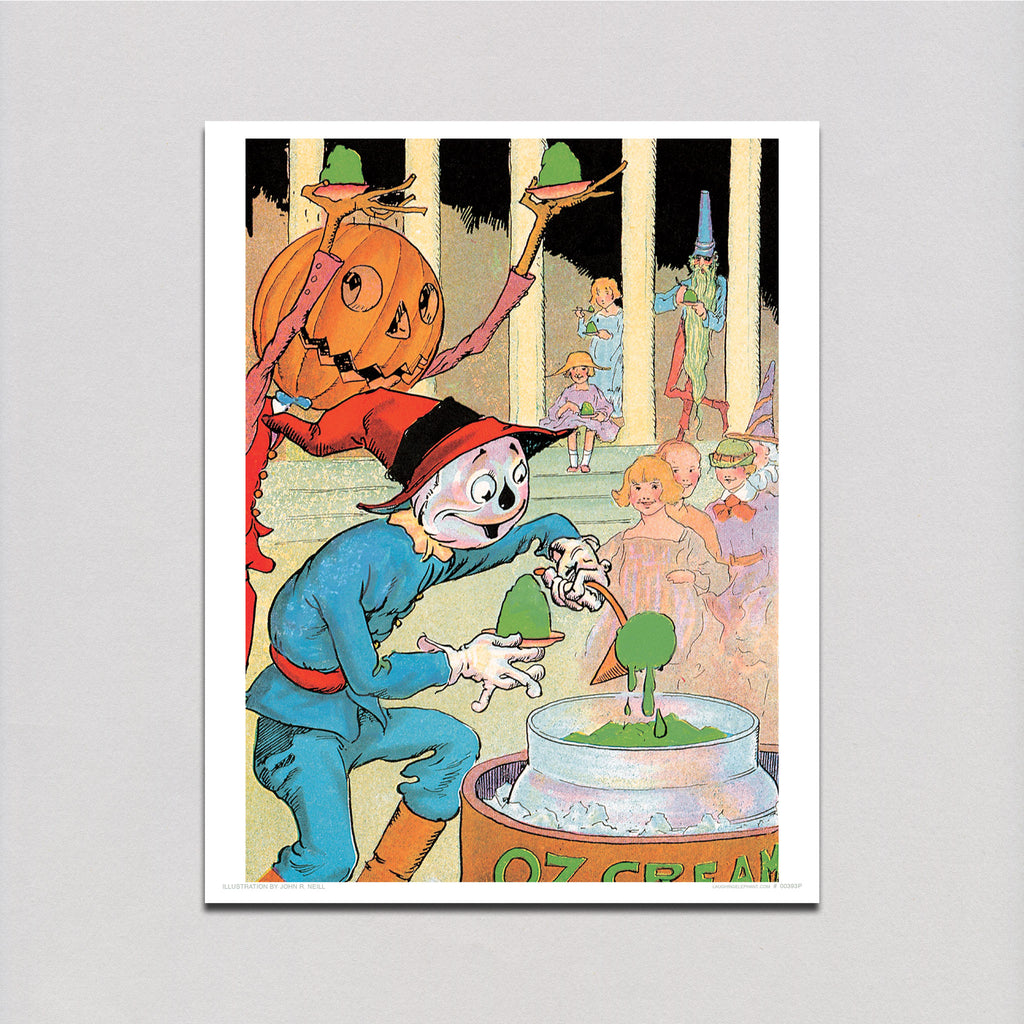 Jack Pumpkinhead and Scarecrow - Storybook Classics Art Print
