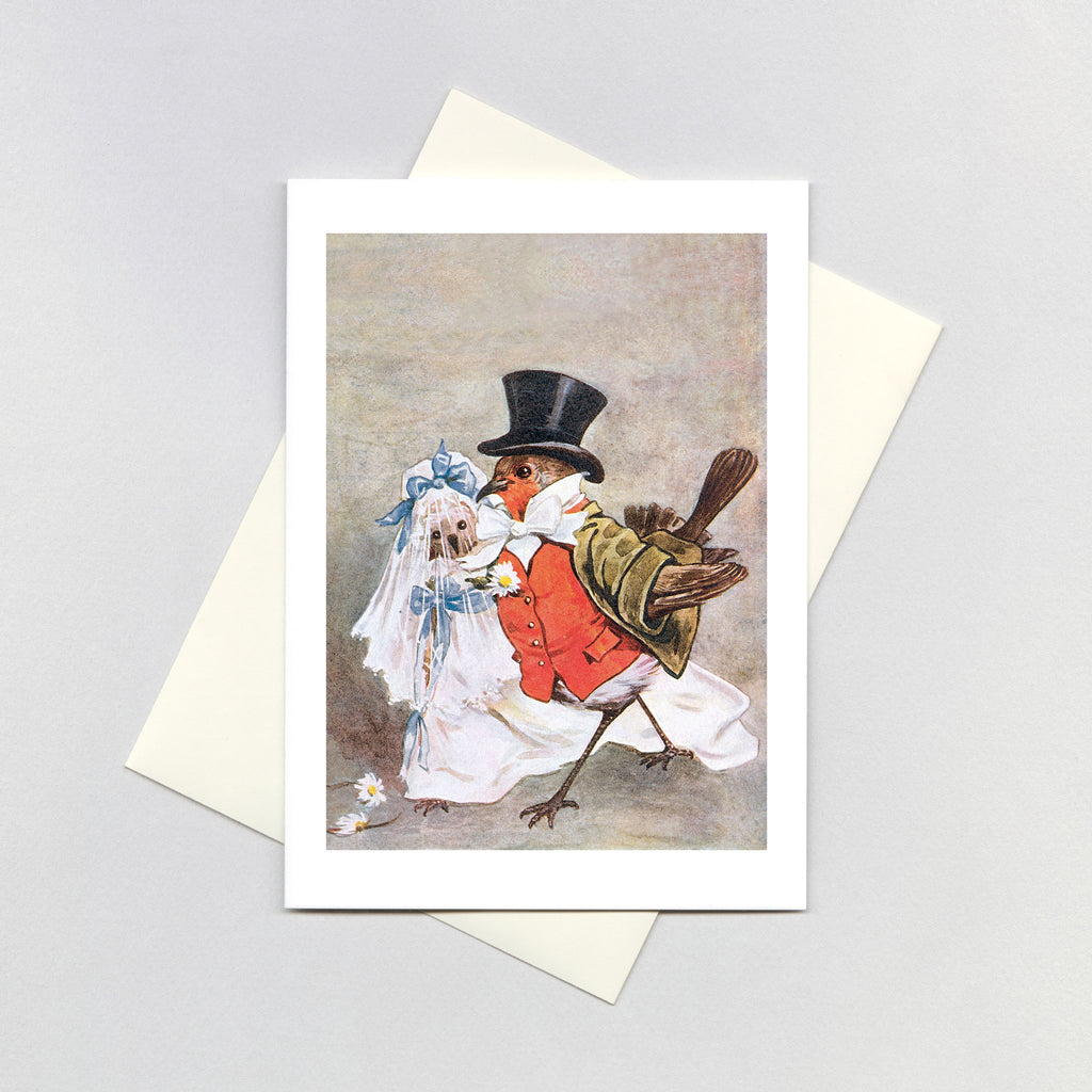 A Bird Wedding - Wedding Greeting Card