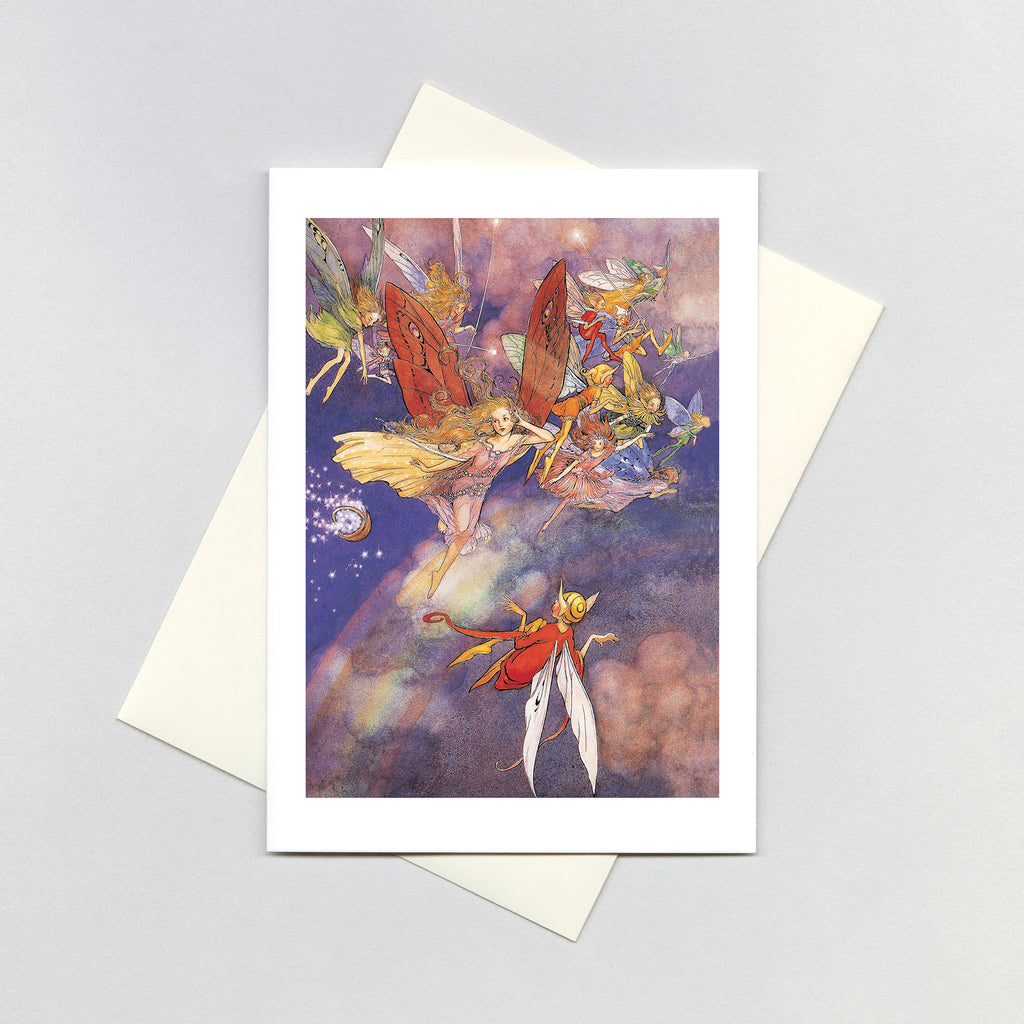 A Fleet of Fairies - Birthday Greeting Card