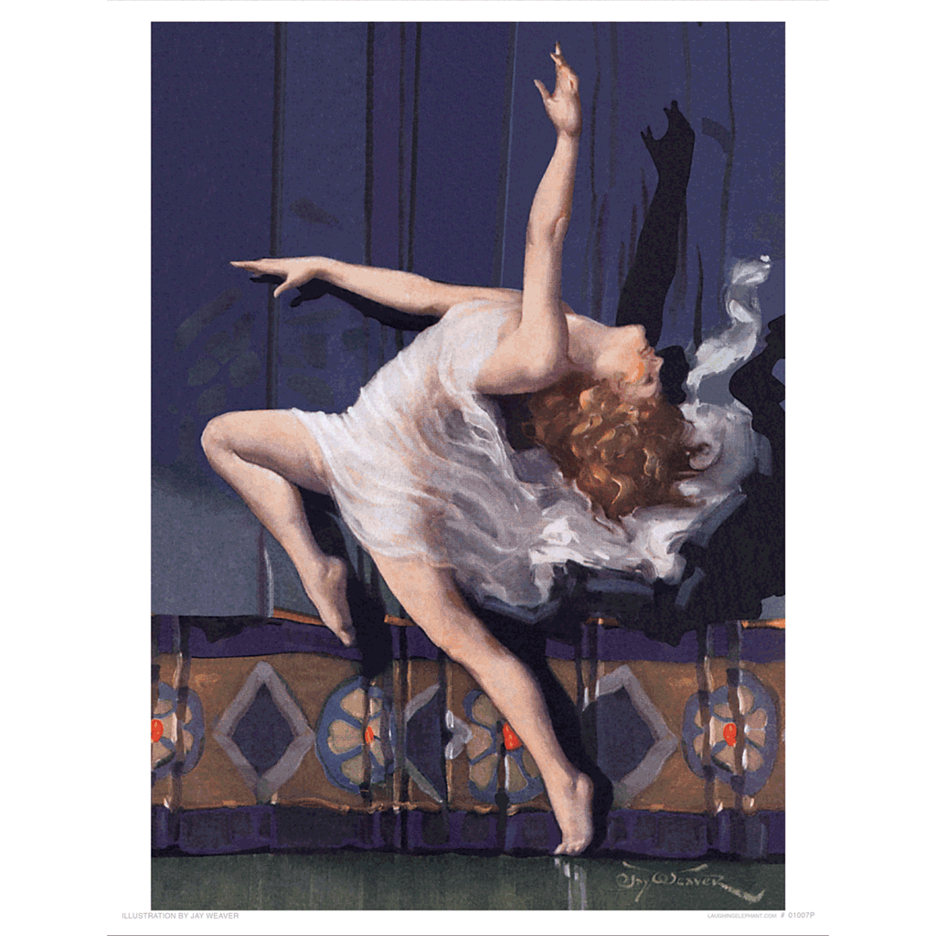A Woman Dancing in Classical Drapery A Woman Dancing in Classical Drapery