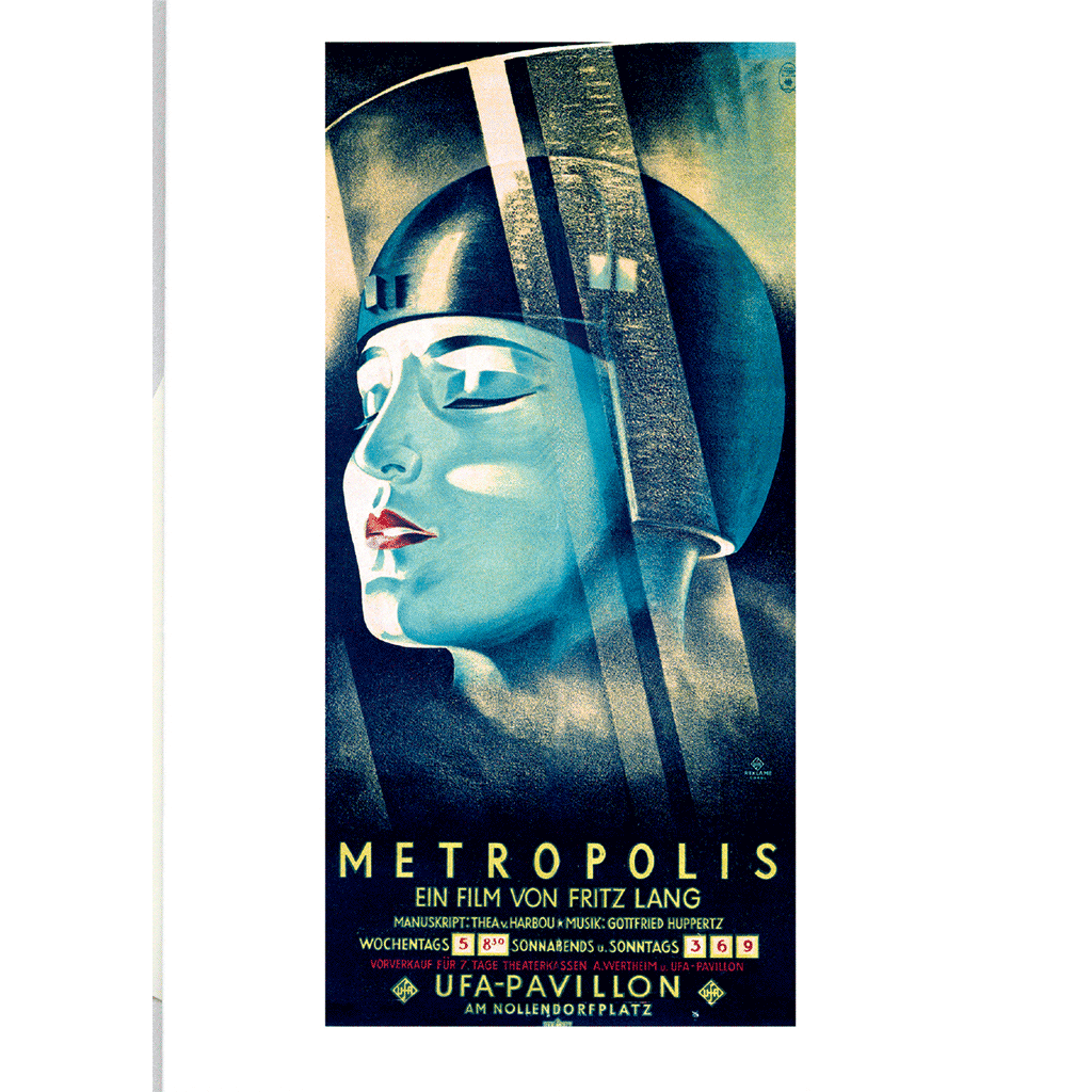 Metropolis - Retro Movie Posters Greeting Card
