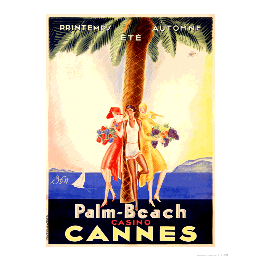 Palm Beach Casino - Travel Art Print