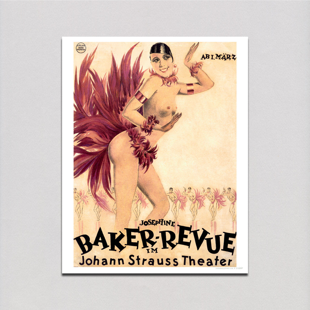 Josephine Baker Revue - Women Art Print