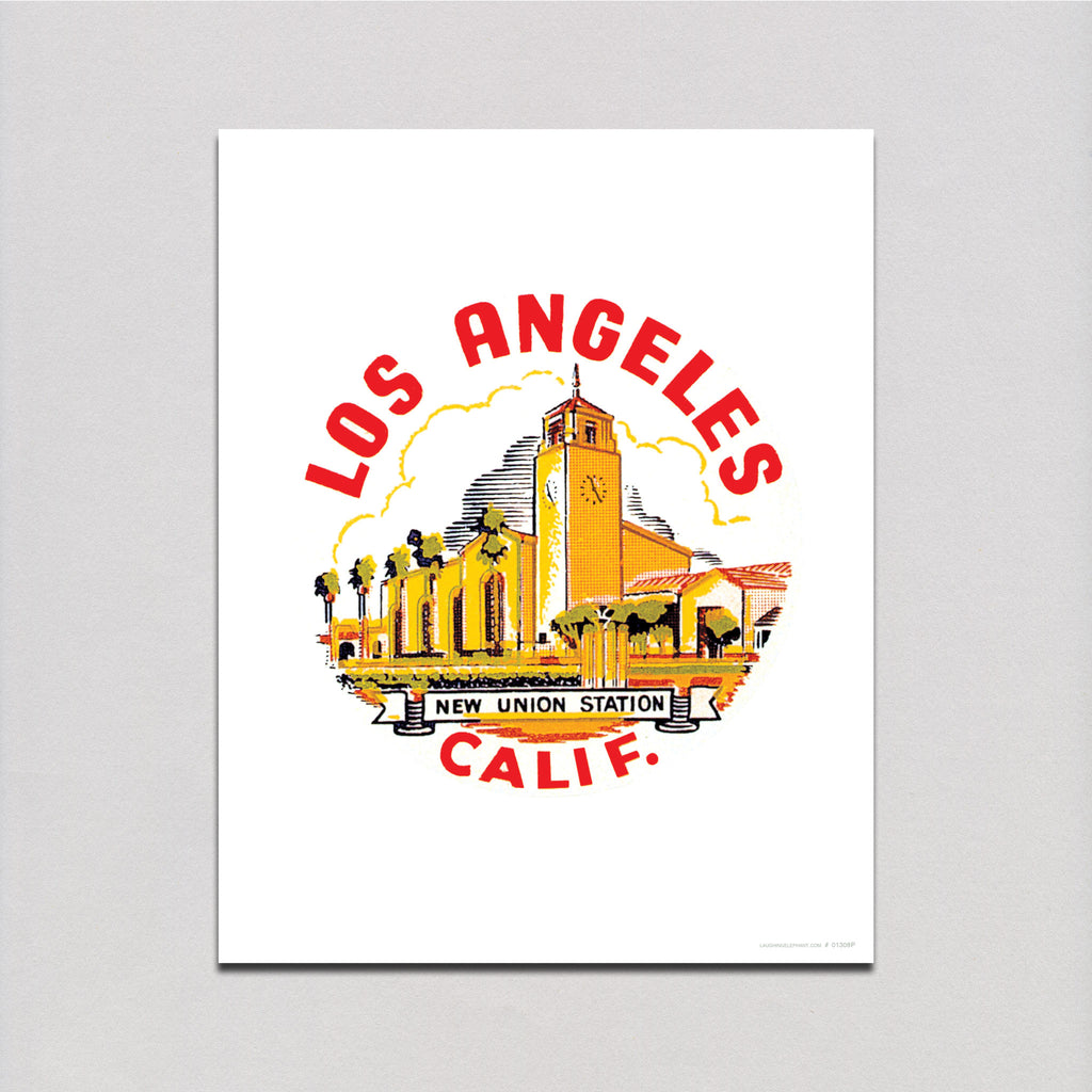 Union Station L.A. - Travel Art Print