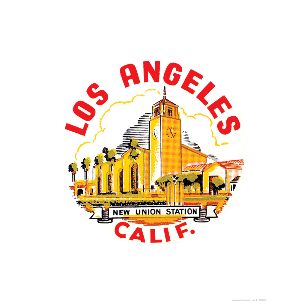 Union Station L.A. - Travel Art Print