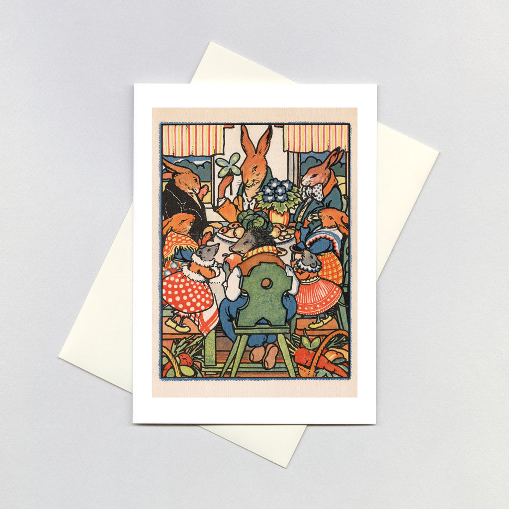 Rabbit Party - Friendship Greeting Card – Laughing Elephant