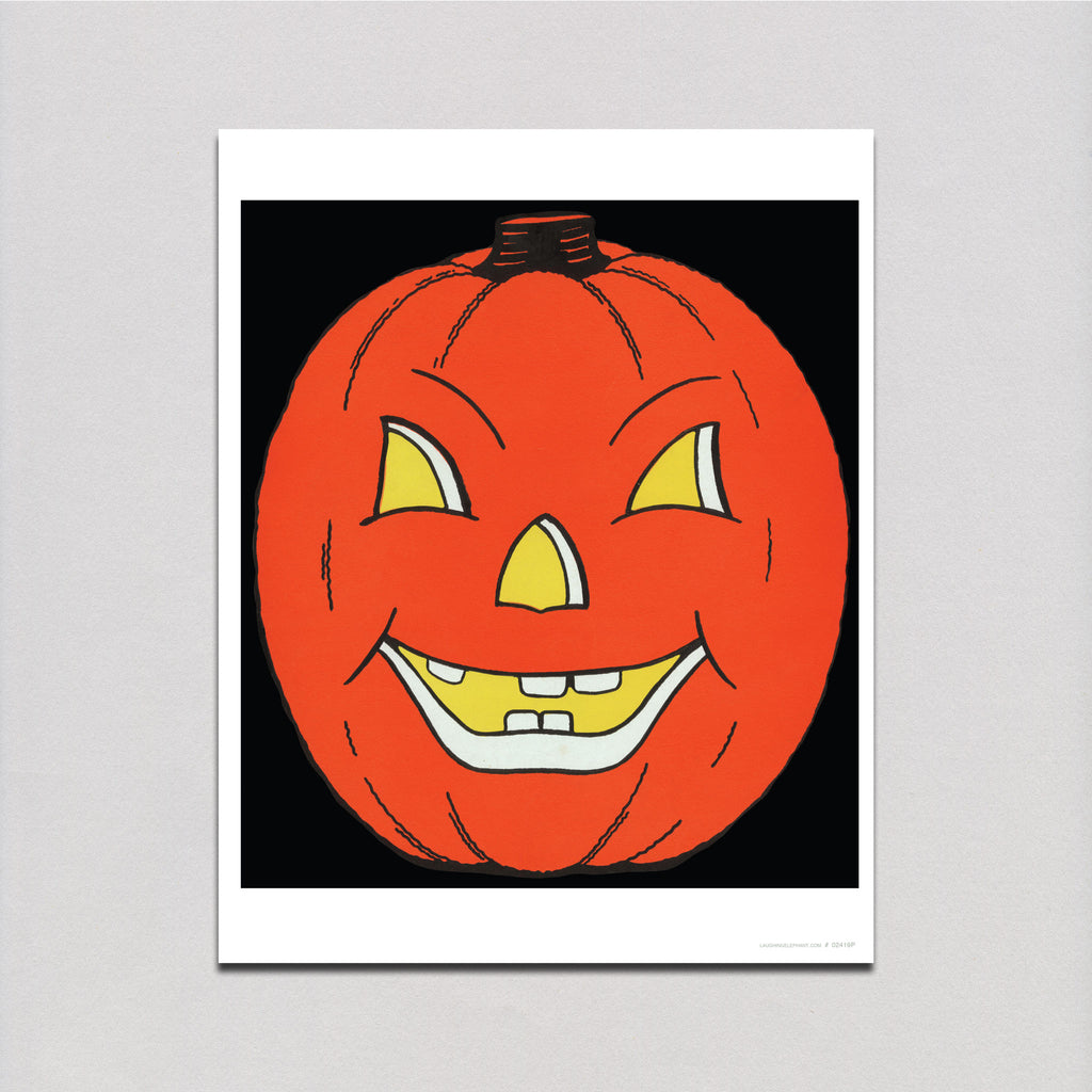 Jack-o-Lantern - Halloween Art Print