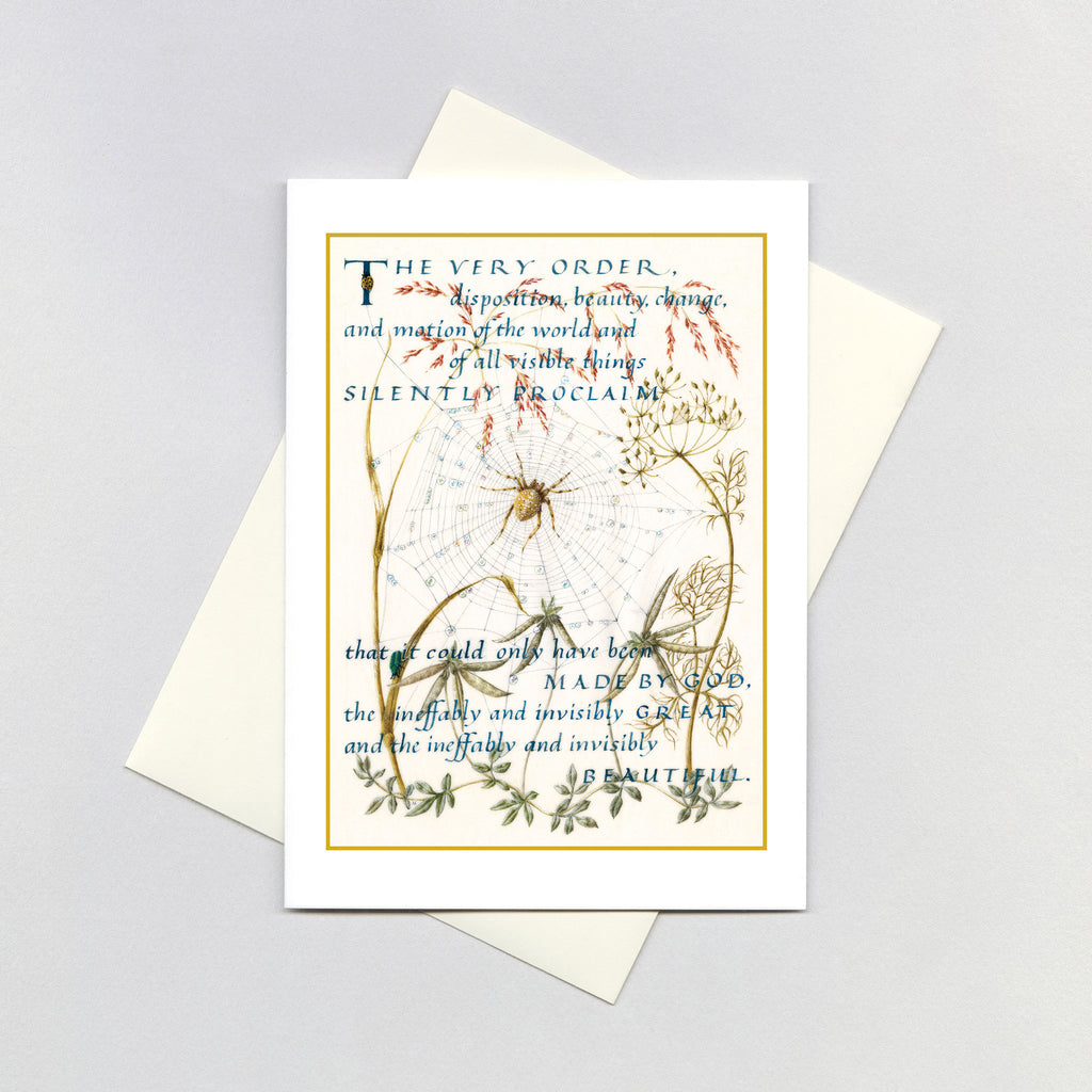 Marie Angel Spider - Encouragement Greeting Card