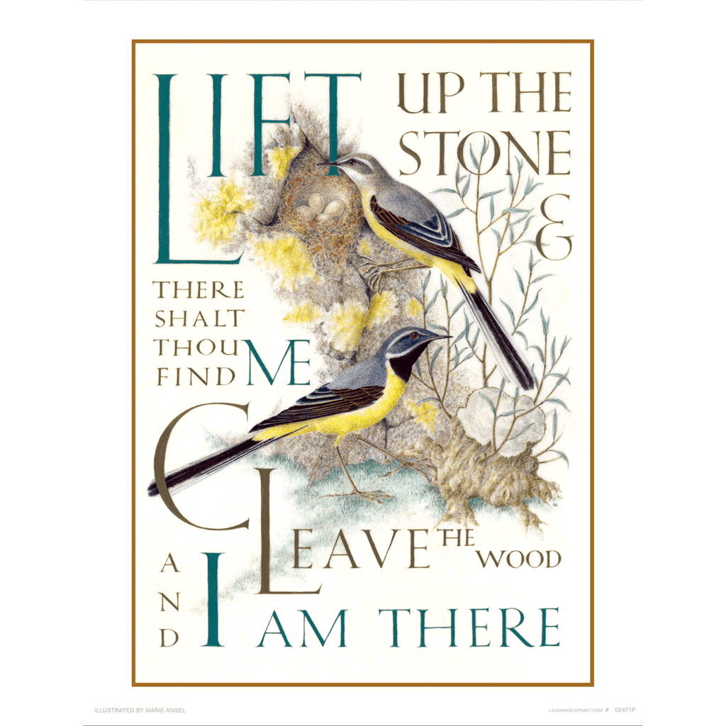 Marie Angel Birds - Encouragement Art Print