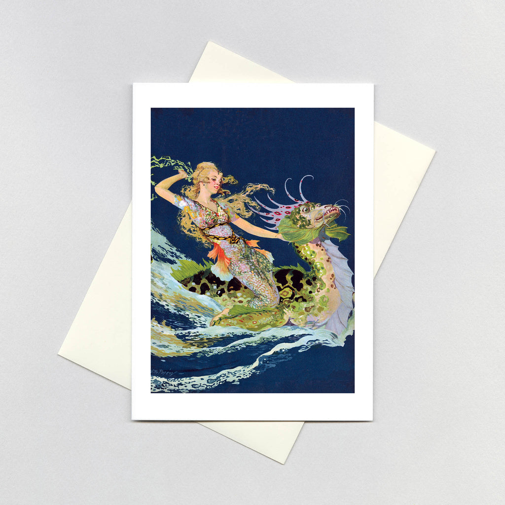 Mermaid and Sea Dragon - Mermaids Greeting Card