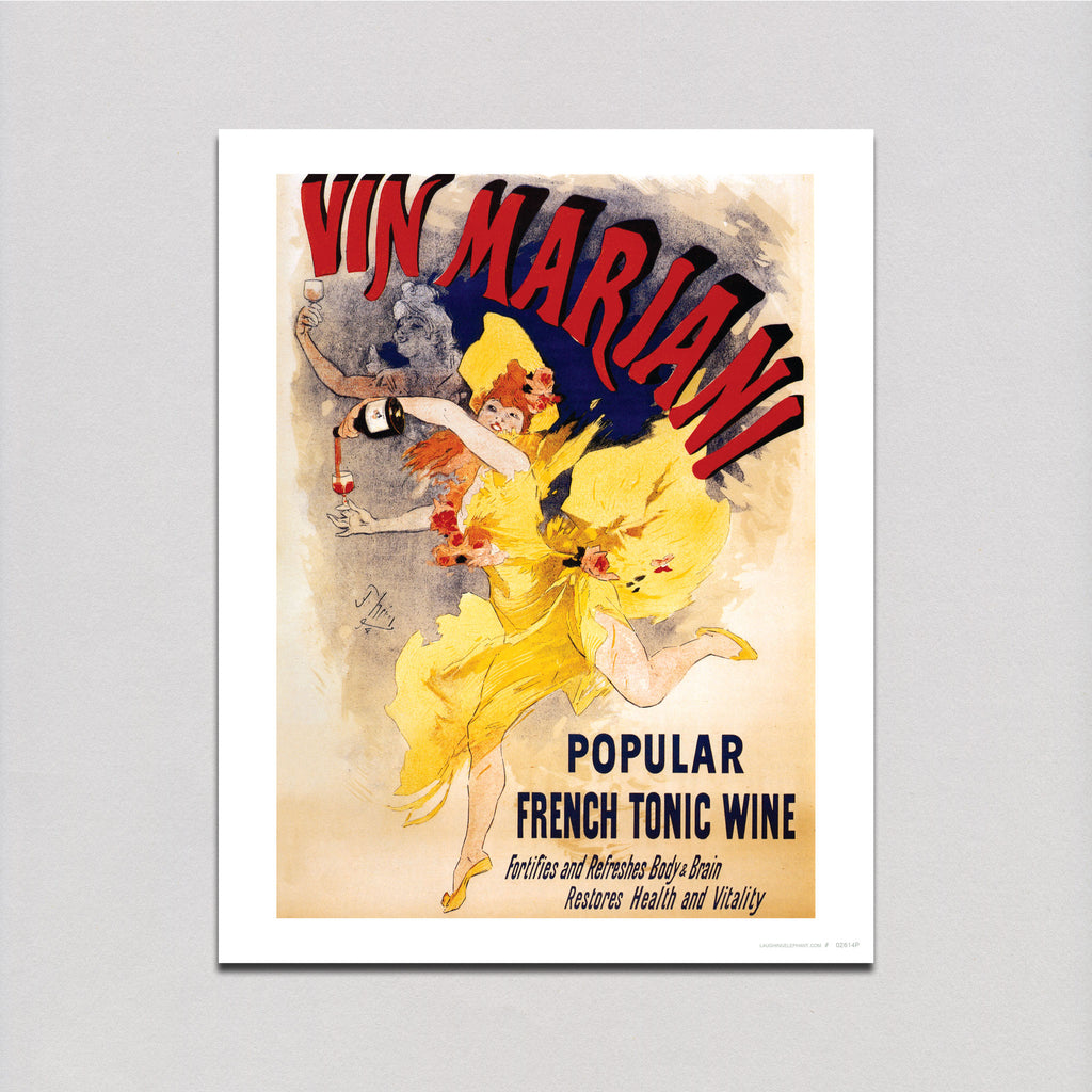 Vin Mariana French Wine - Wine and Spirits Art Print