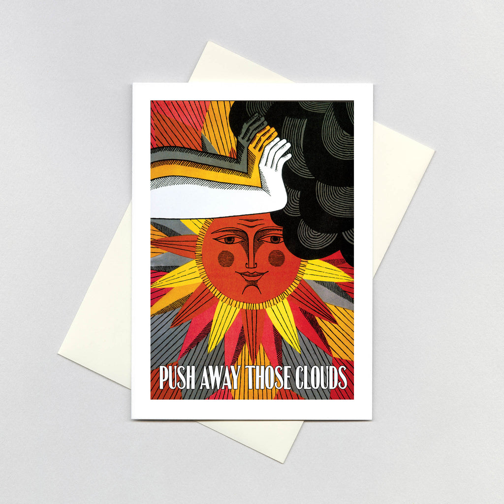 Here Comes The Sun - Encouragement Greeting Card