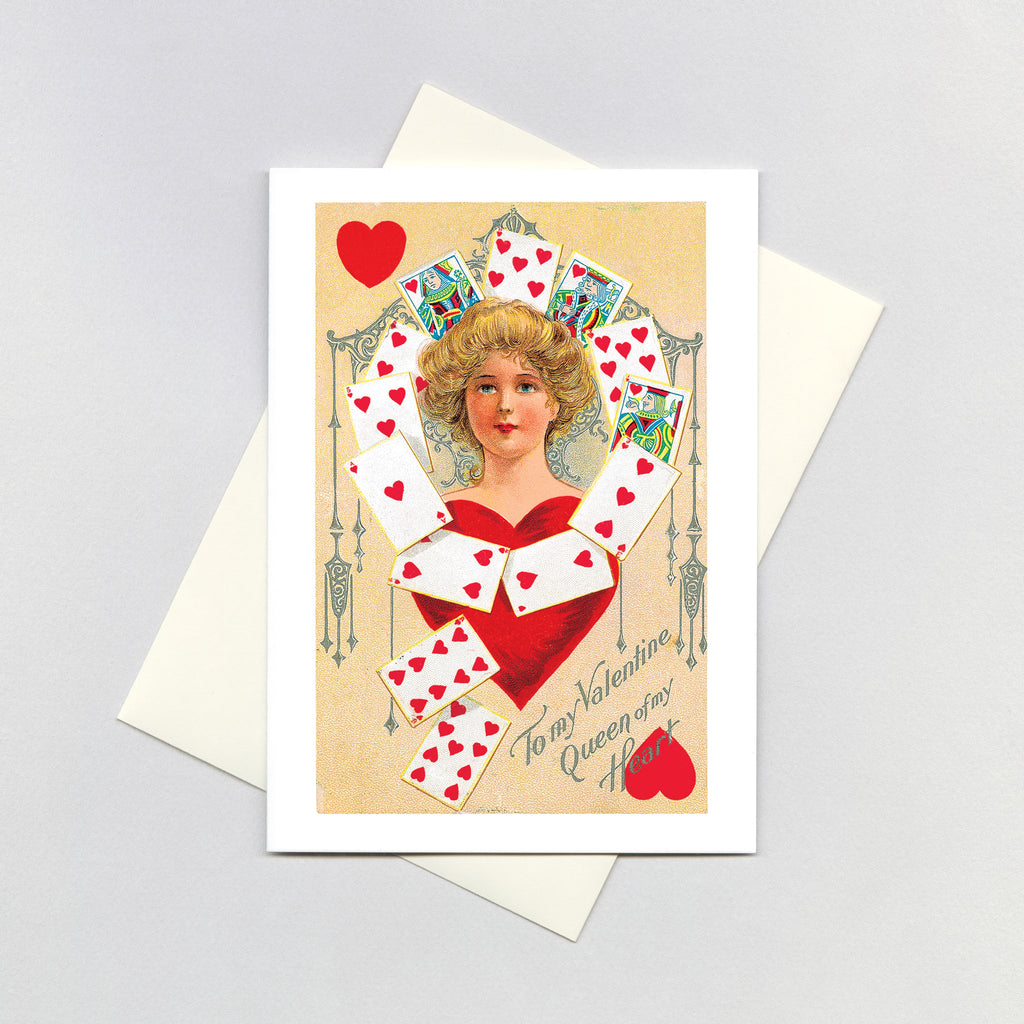 Queen of Hearts - Valentine's Day Greeting Card