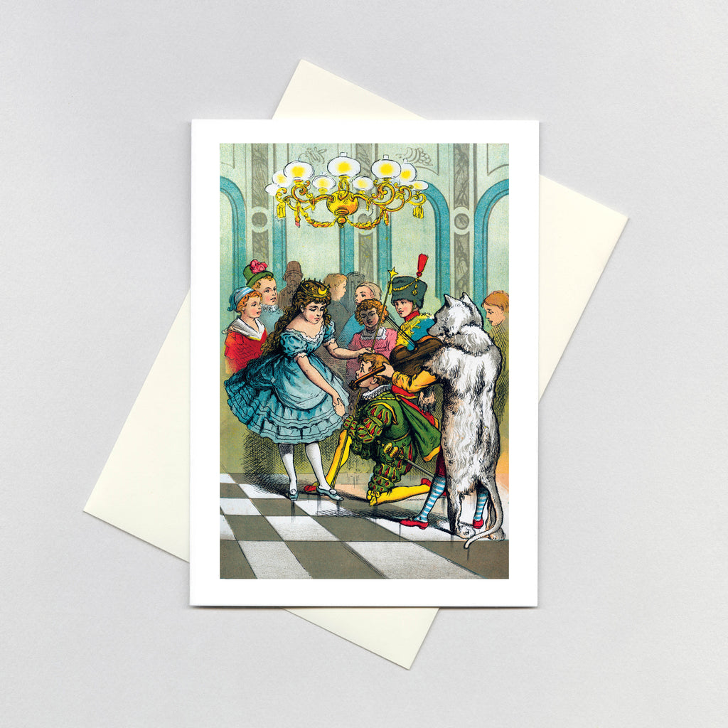 At the Costume Ball: Shall We Dance? - Celebration Greeting Card