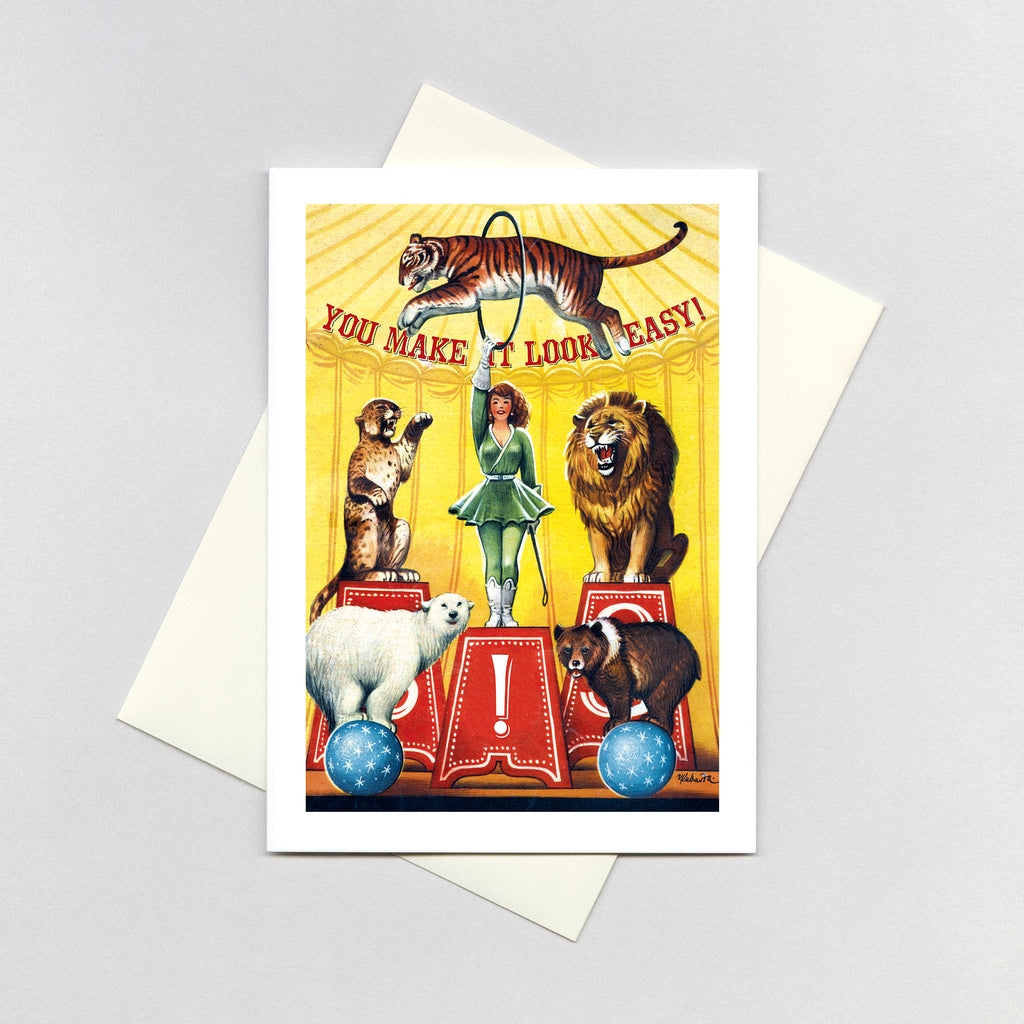 Circus Animal Trainer - Congratulations Greeting Card