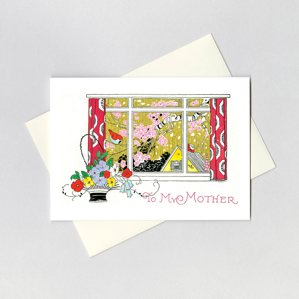 Birds at the Window - Mother's Day Greeting Card