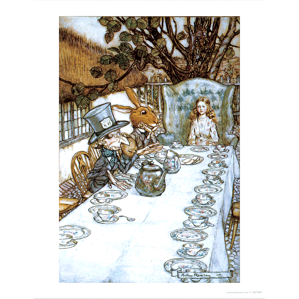 The Mad Teaparty - Storybook Classics Art Print