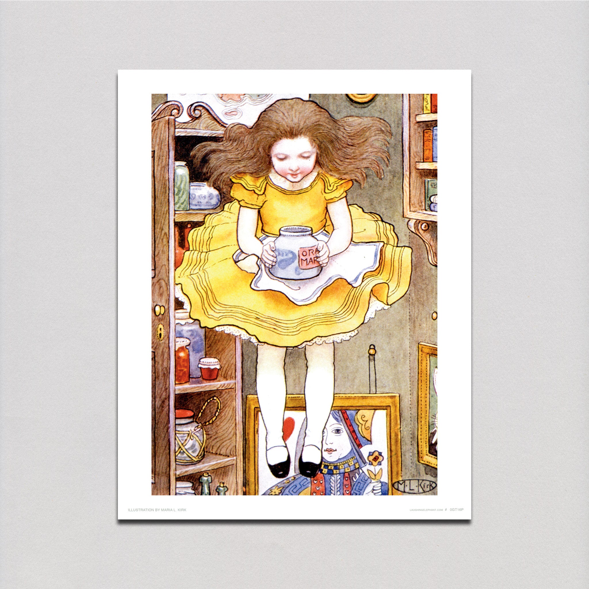 Alice Floating Down