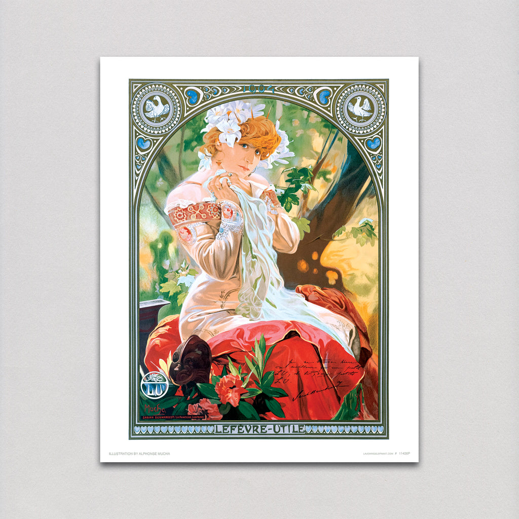 La Princesse Lointaine - Alphonse Mucha Art Print
