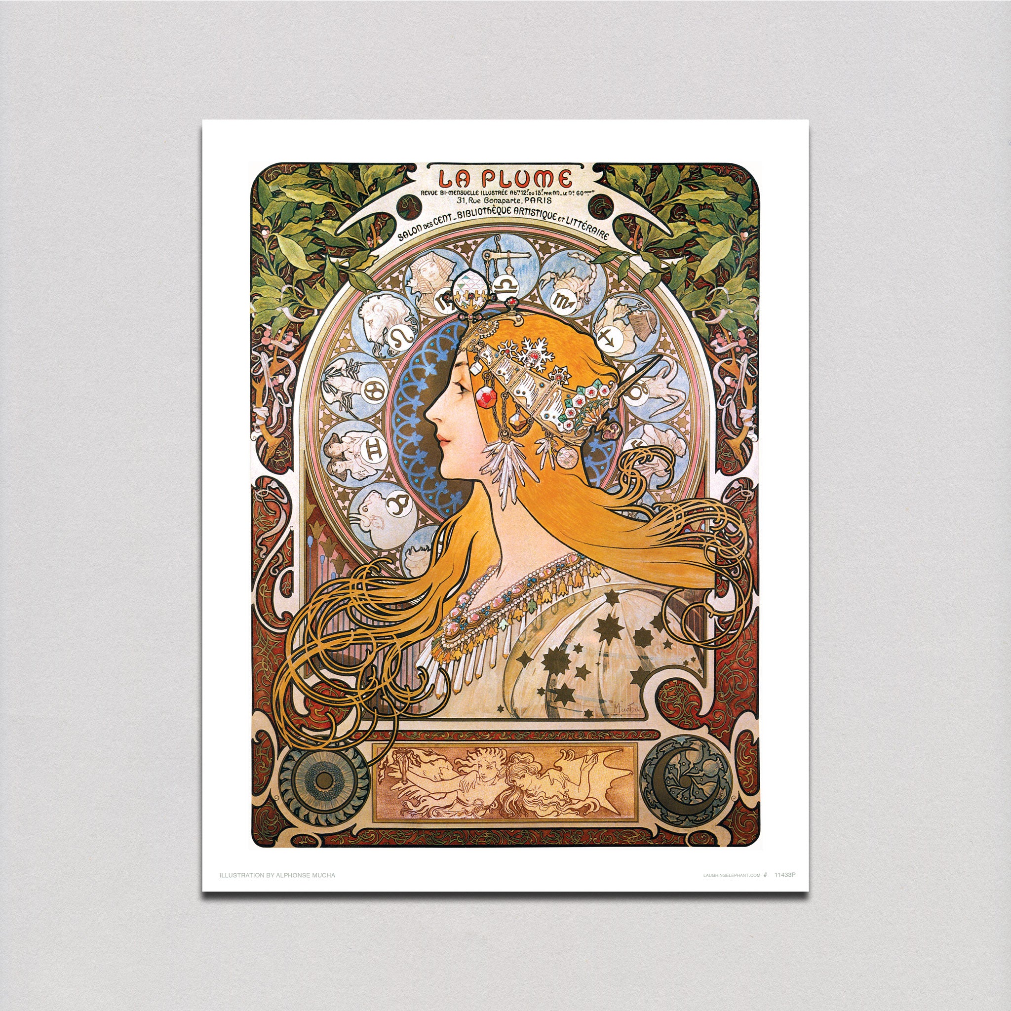 Alphonse Mucha Collection – Laughing Elephant