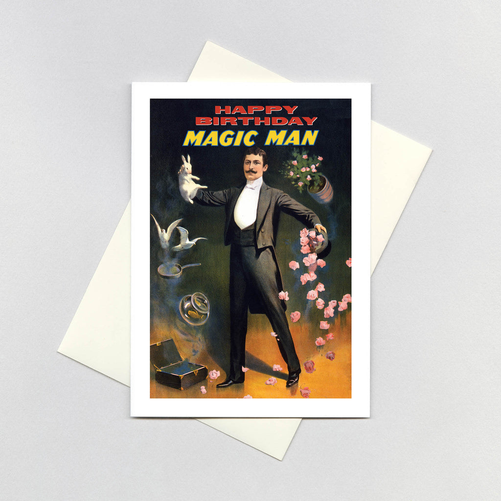 Magic Man - Birthday Greeting Card