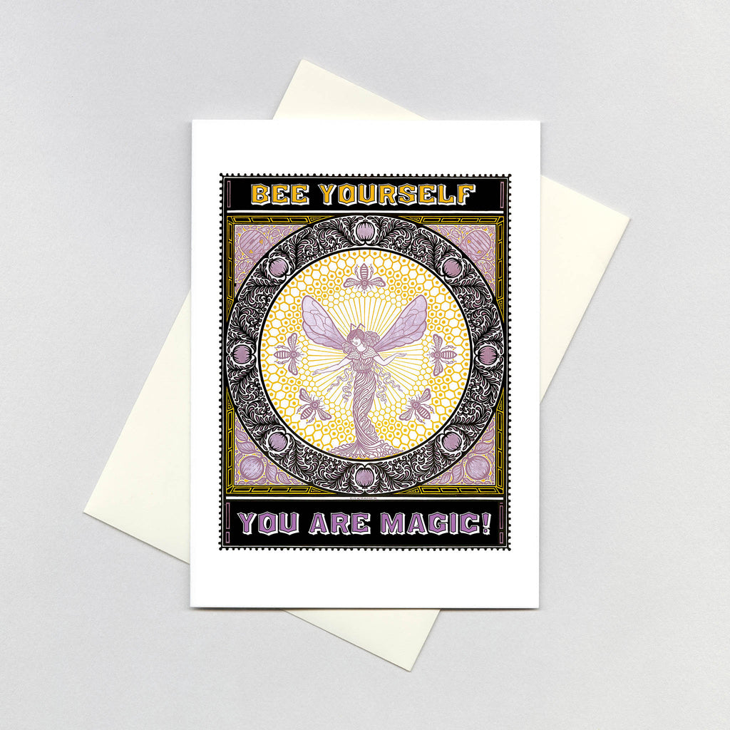 Bee Fairy - Encouragement Greeting Card