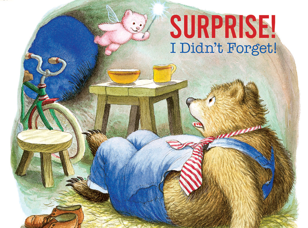 Shocked Bear - Birthday Greeting Card