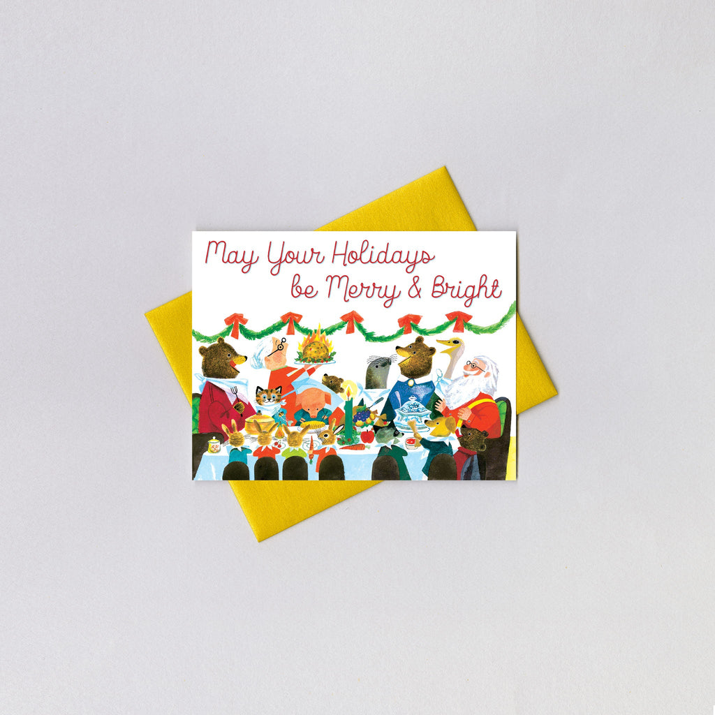 Christmas Dinner - Christmas Greeting Card