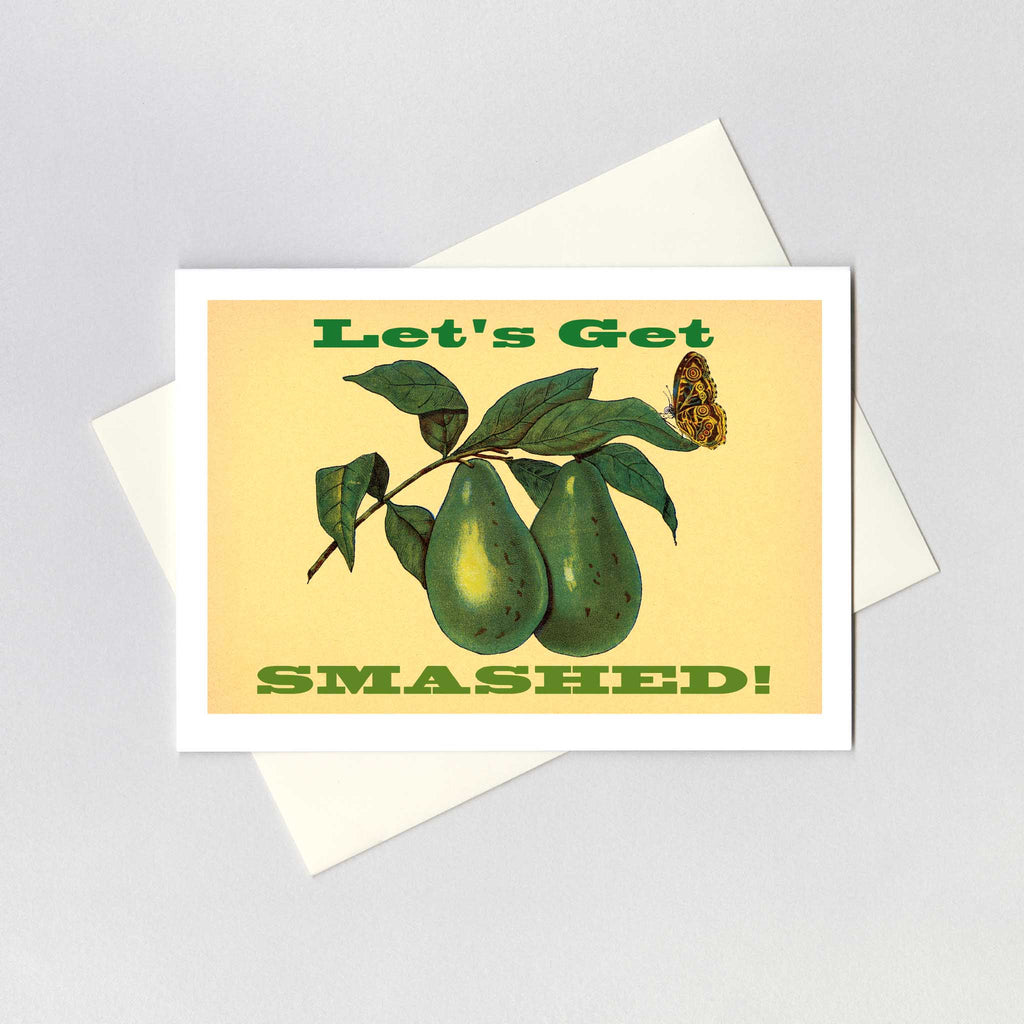 Two Avocados - Birthday Greeting Card
