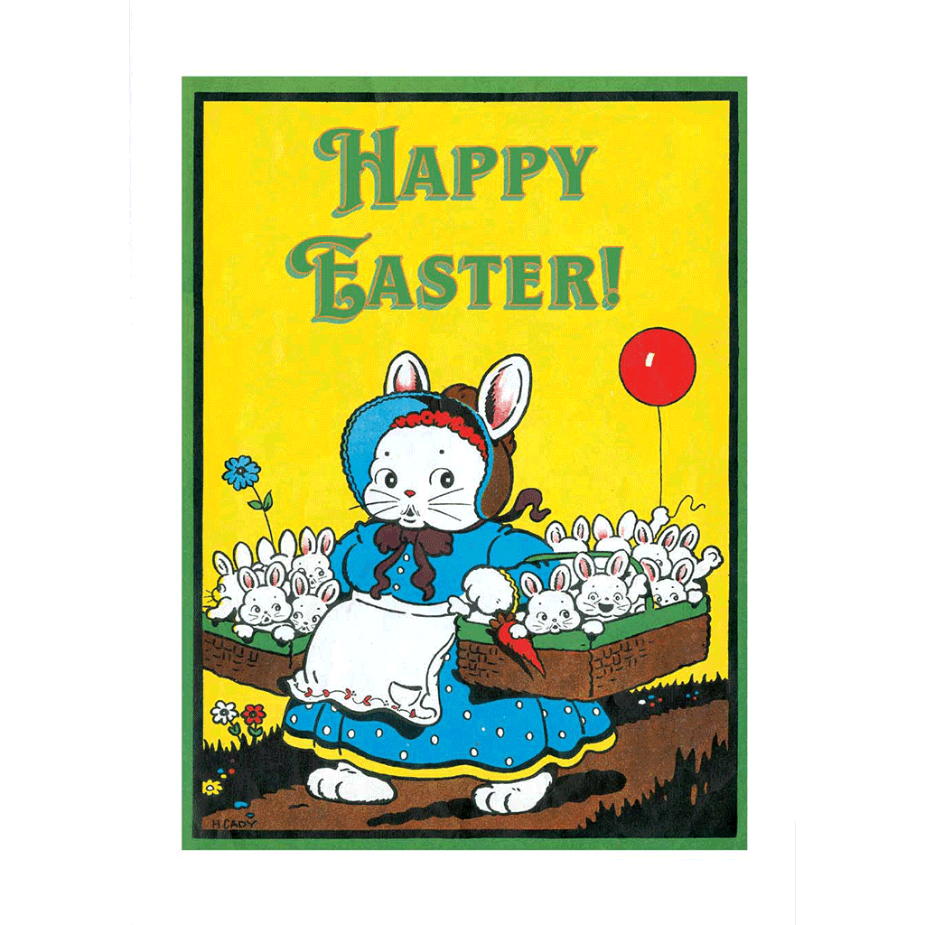 Mother Bunny - Easter Greeting Card