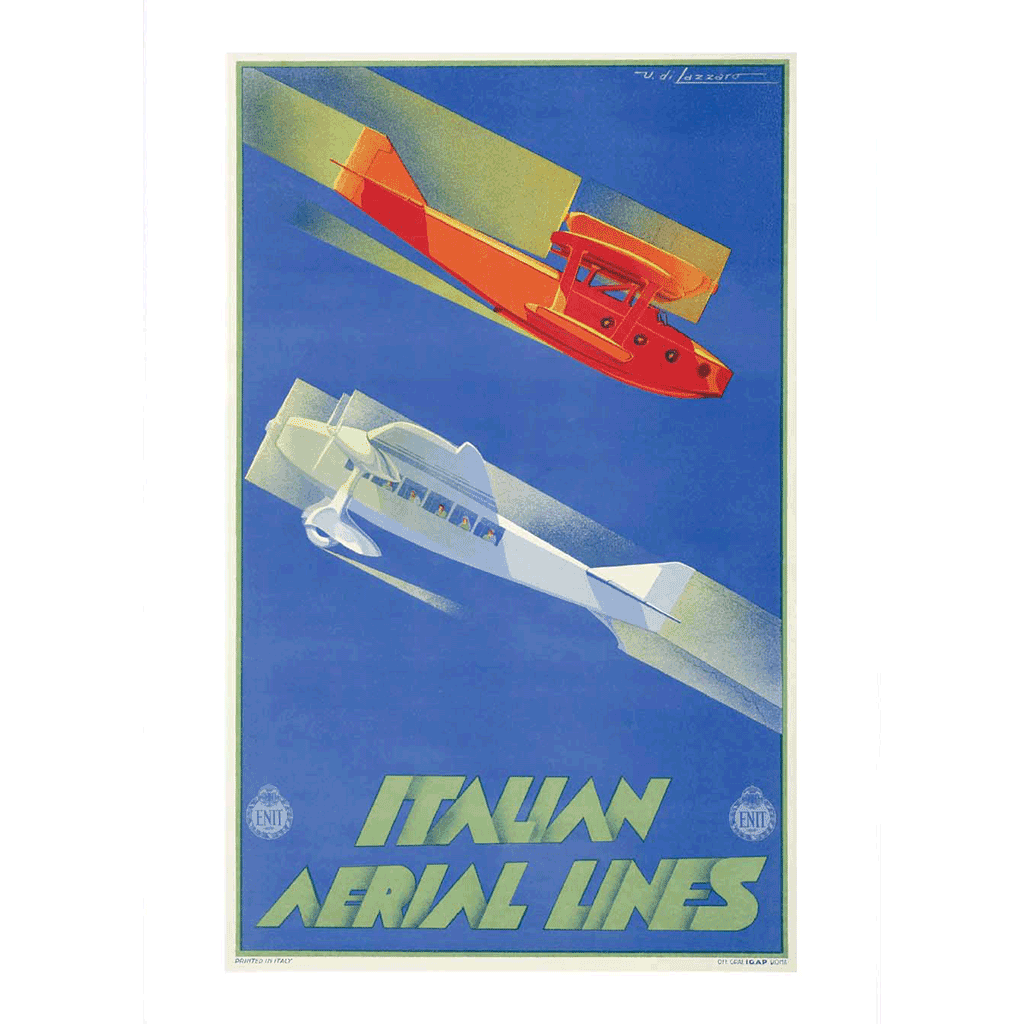 Two Italian Planes - Airplanes Greeting Card