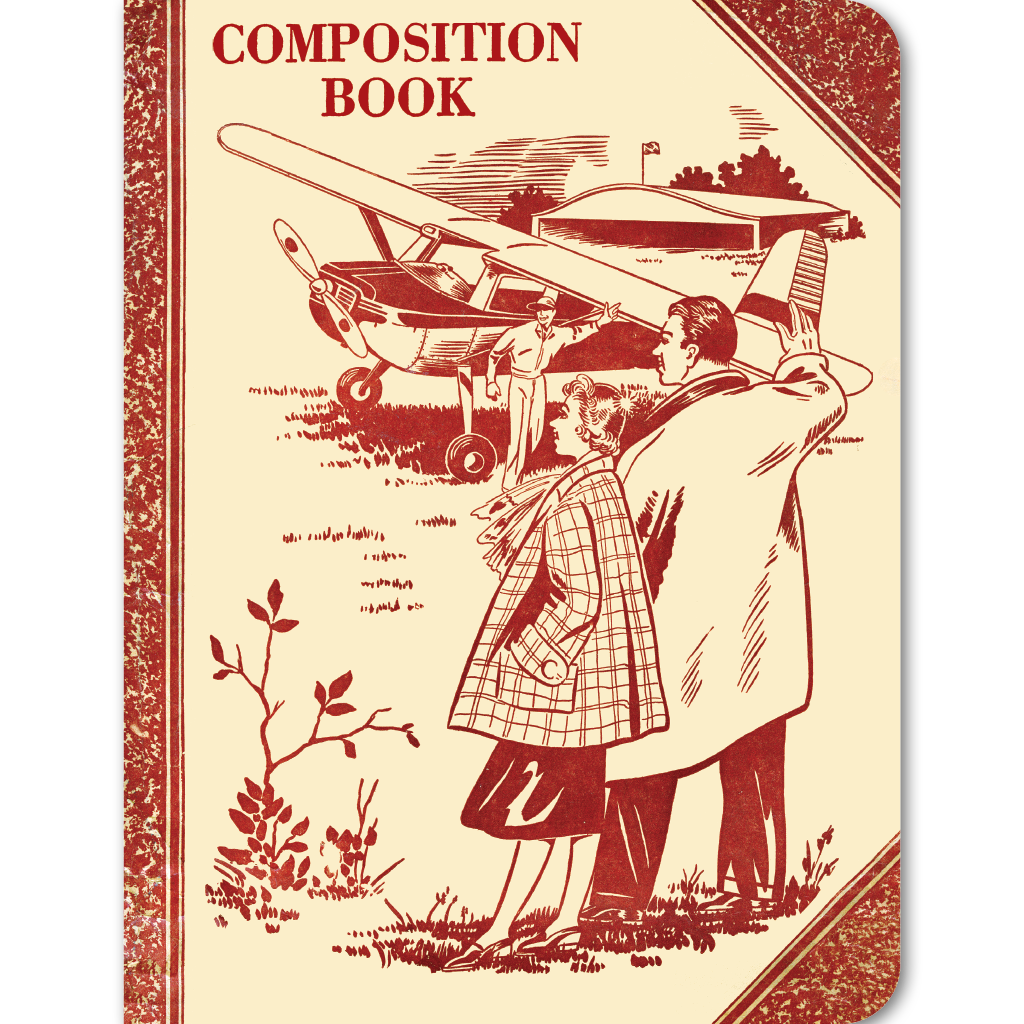Air Travelers - Vintage Notebook