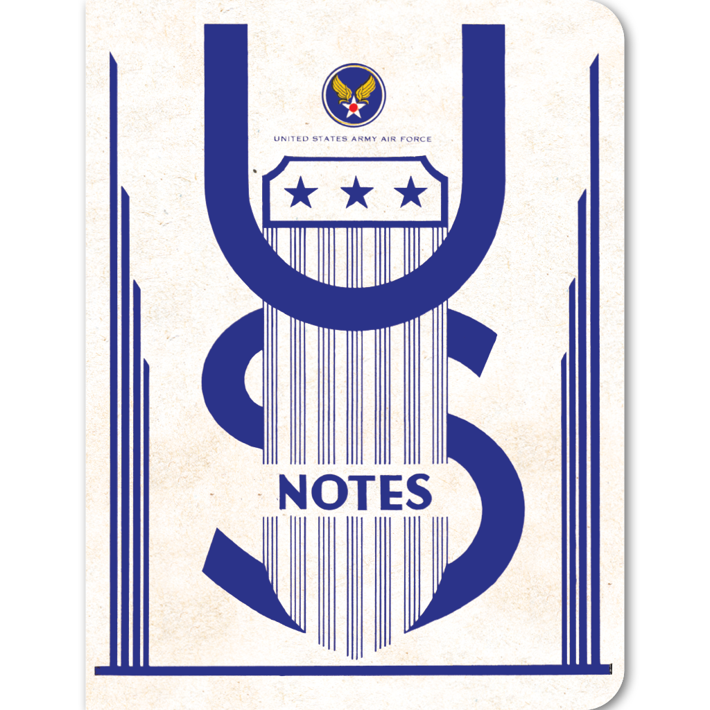 US Air Force Notes - Aeroplane Notebook