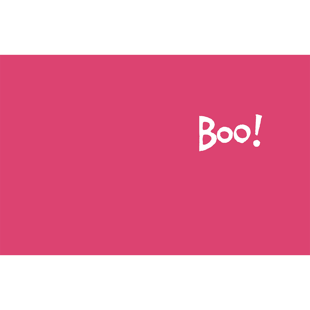 Don't Hear Boo - Halloween Greeting Card