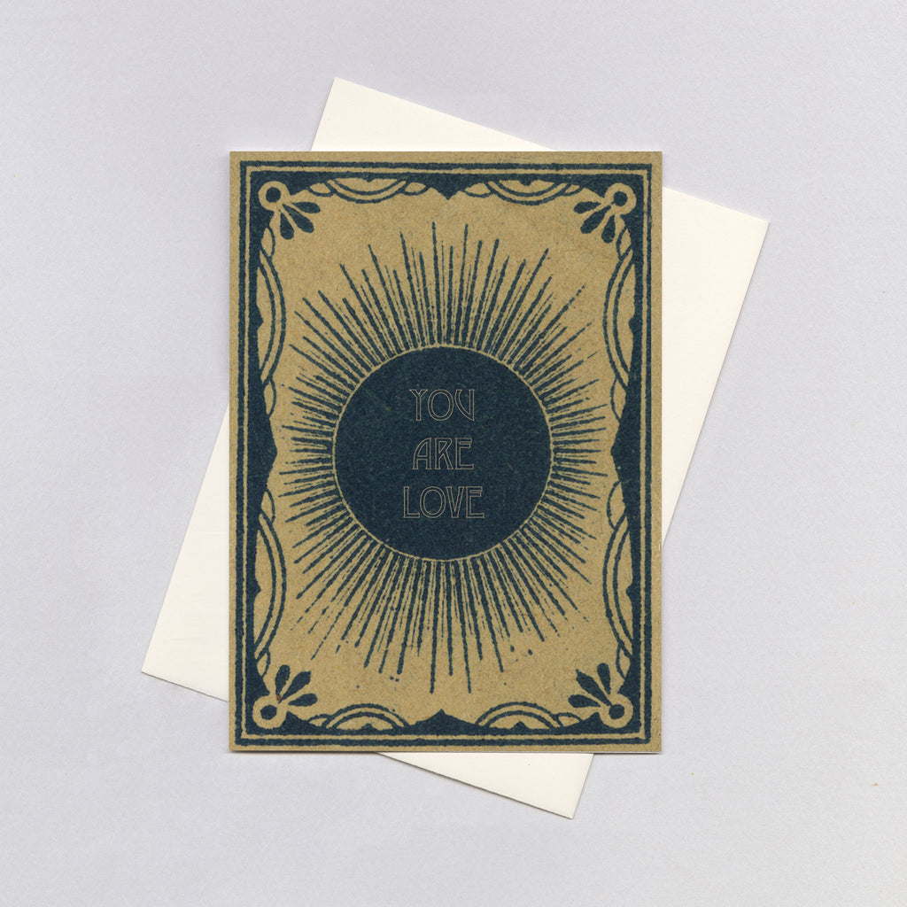Black Sun - Birthday Greeting Card