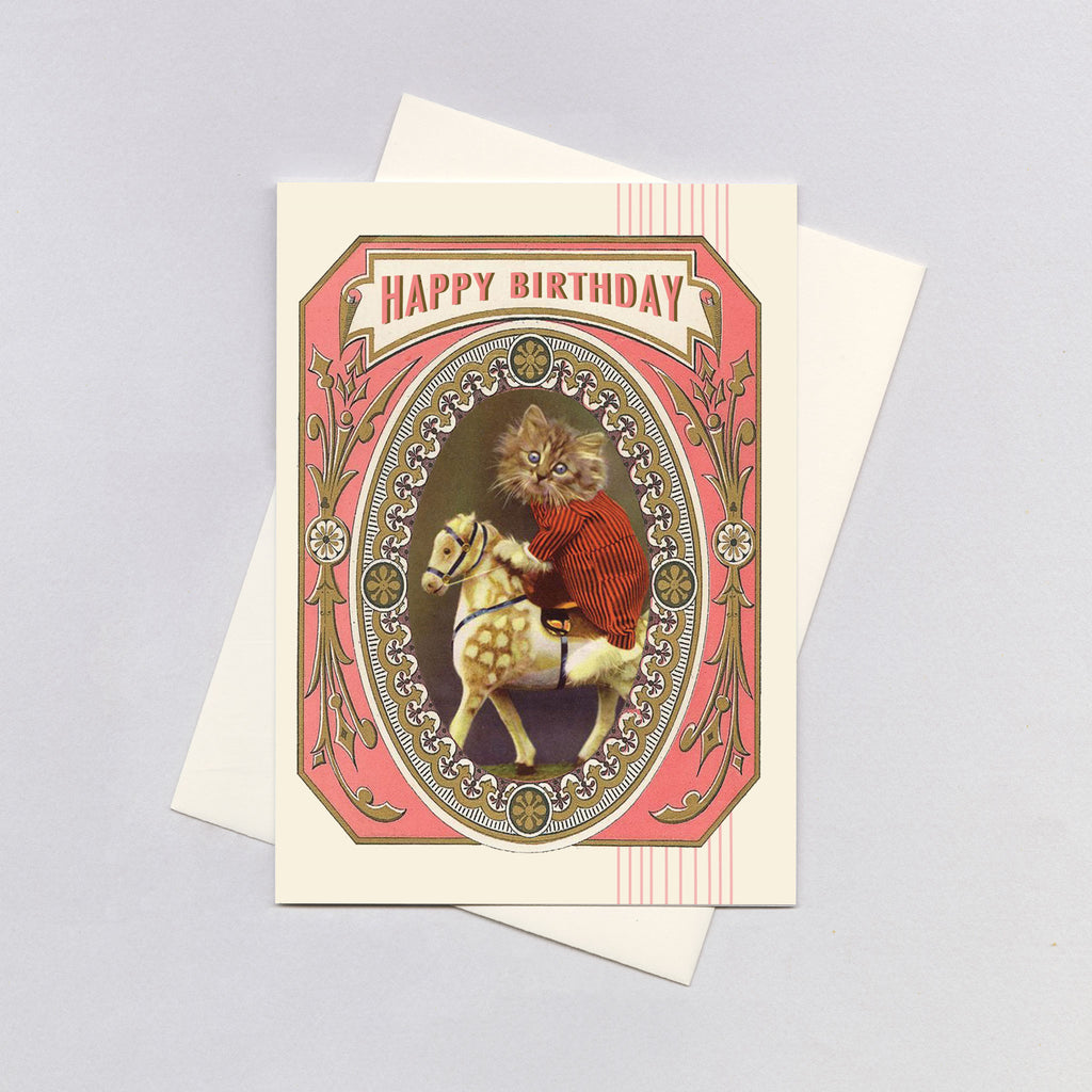 Birthday Kitty - Birthday Greeting Card
