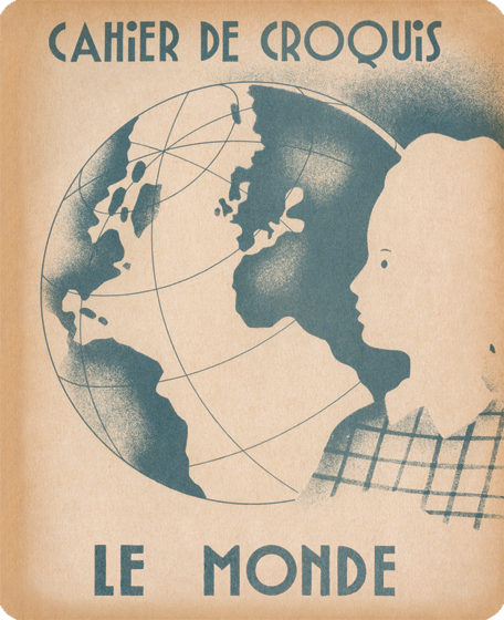 World - French Notebook