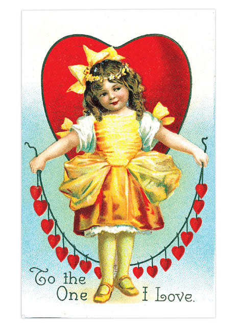 Valentine's Day Postcard Box - 36 Unique Vintage Postcards