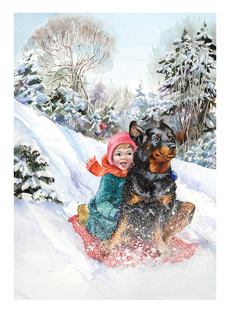 Around the Year with Good Dog Carl - Everyday Boxed Cards by Alexandra Day