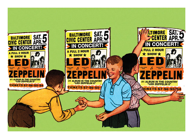 Everything I Need to Know I Learned from Led Zeppelin - Everyday Boxed Greeting Cards