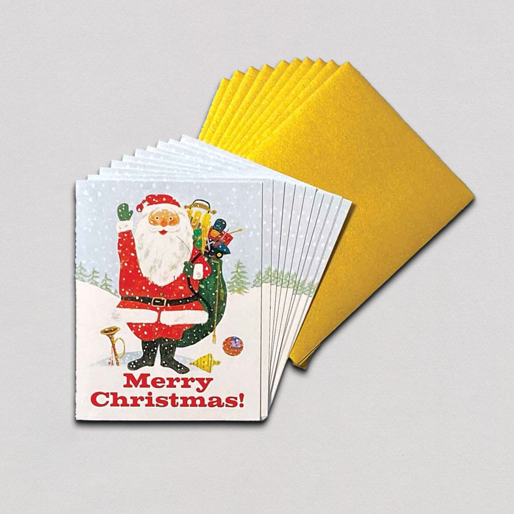 Santa Waving - Boxed Christmas Greeting Cards