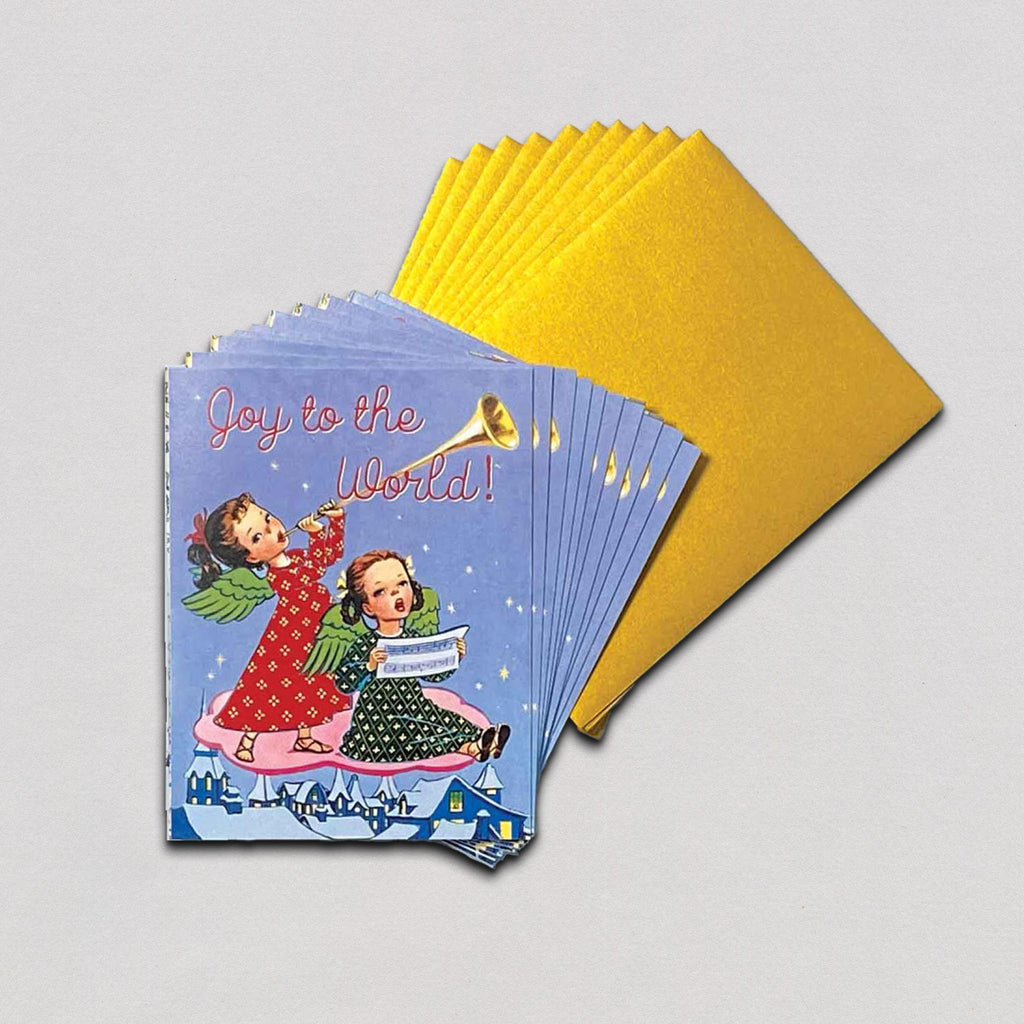 Angels Playing Music - Boxed Christmas Greeting Cards